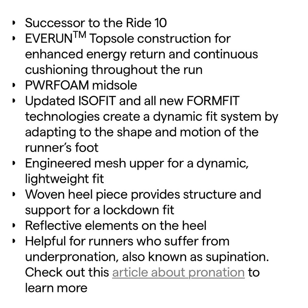 Saucony Everrun Ride ISO 9.5 - Picture 12 of 13